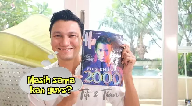 Christian Sugiono jadi model majalah © YouTube Christian Sugiono jadi model majalah © YouTube