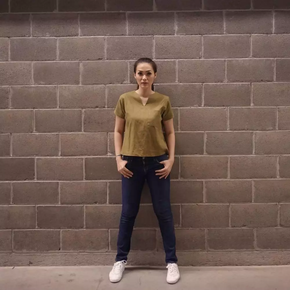 Potret terkini Christy Jusung Instagram Potret terkini Christy Jusung Instagram