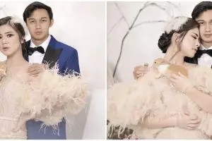 8 Pemotretan Felicya dan Hito bareng kelinci, gemas dan menawan