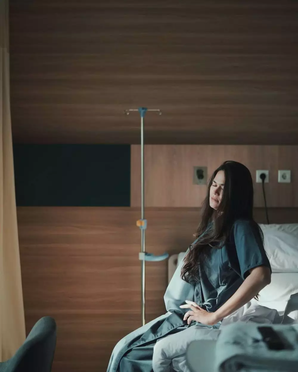 Proses melahirkan kedua Sabai © Instagram