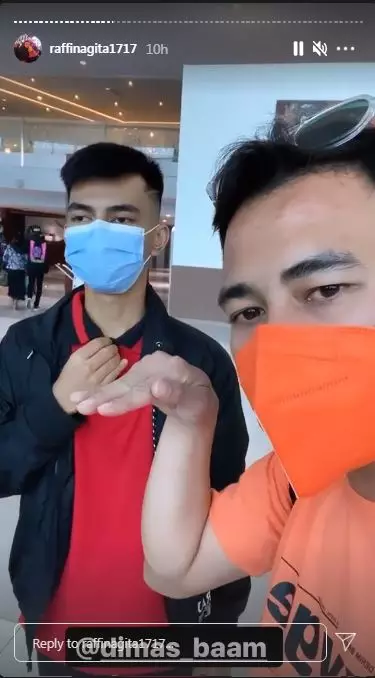 Raffi Ahmad ajak liburan kembarannya ©Instagram