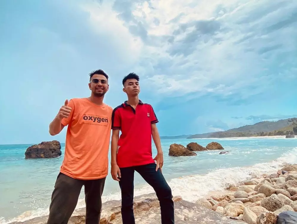 Raffi Ahmad ajak liburan kembarannya ©Instagram