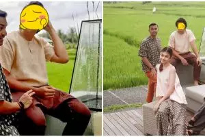 10 Pemotretan keluarga Anjasmara, ekspresi Arka Asmara jadi sorotan