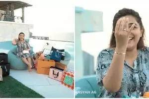 8 Momen Ashanty buka kado mewah ultah, ada yang lupa lepas label harga