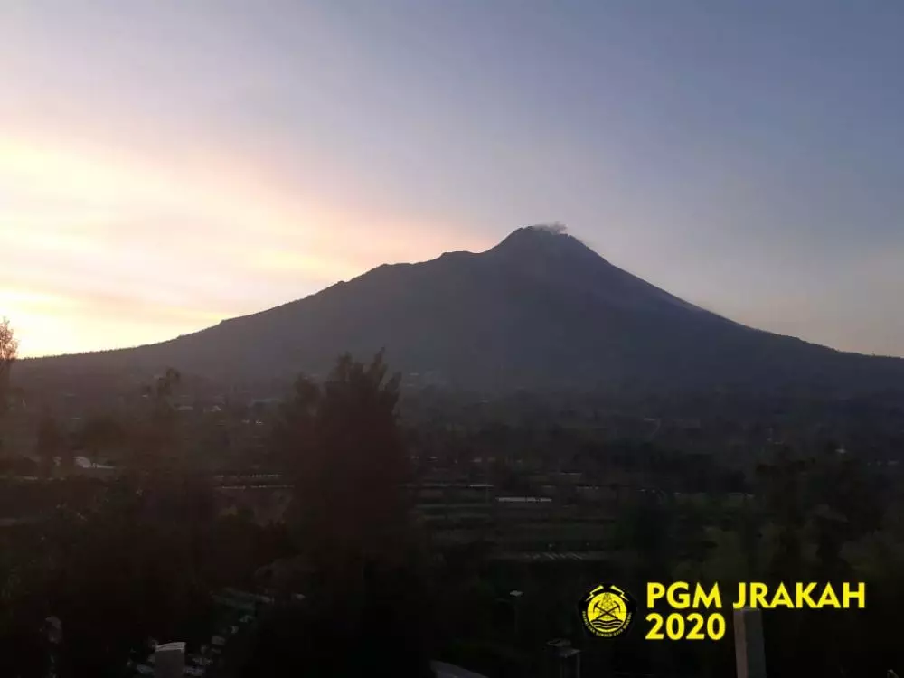 Merapi 7 November © Twitter Merapi 7 November © Twitter