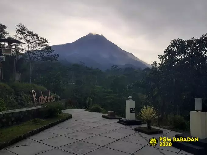 Merapi 7 November © Twitter Merapi 7 November © Twitter