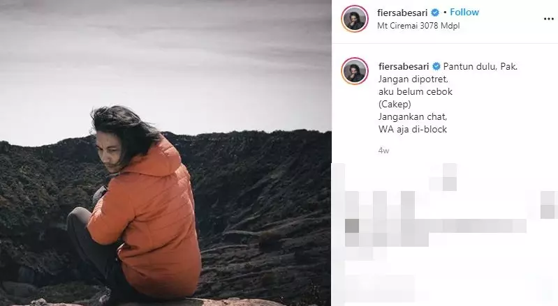 7 Aksi Fiersa Besari mendaki gunung istimewa