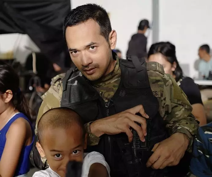 Seleb pakai seragam TNI © 2020 brilio.net