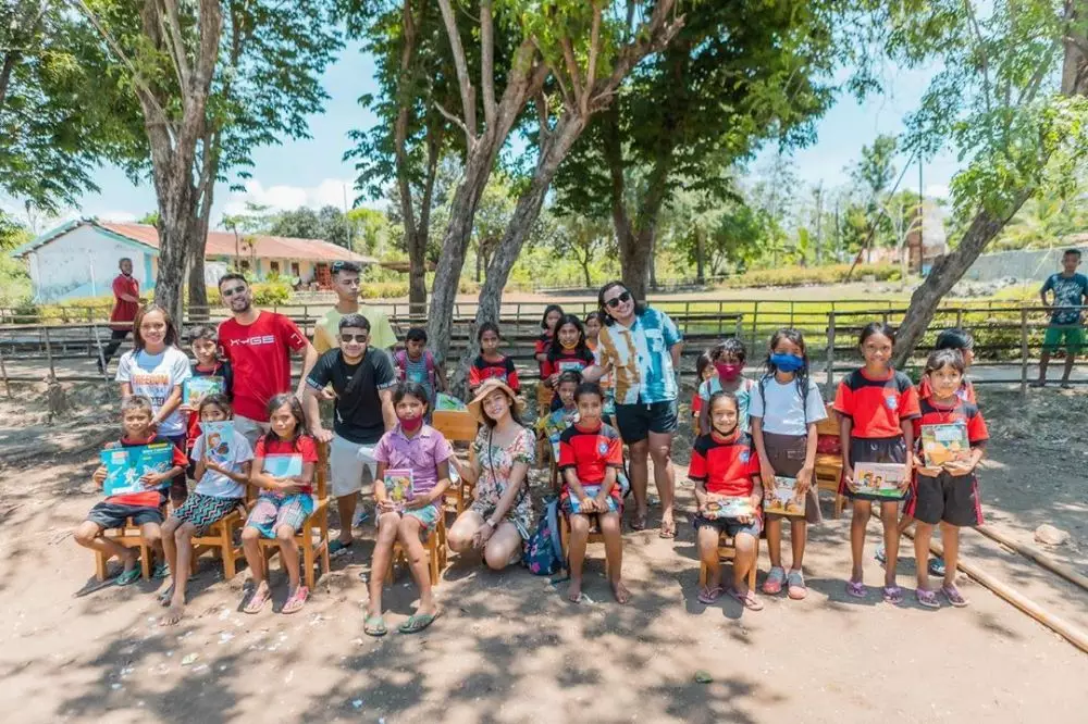 Momen Raffi Ahmad dan Nagita di Sumba  © Instagram