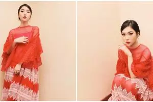 8 Potret Isyana Sarasvati bertema gothic dan vintage, gayanya unik