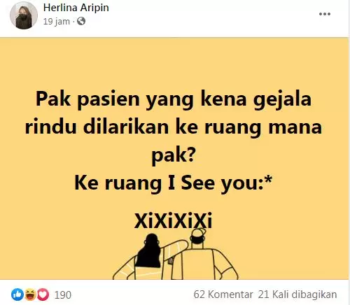 tebakan lucu bahasa inggris facebook © Facebook