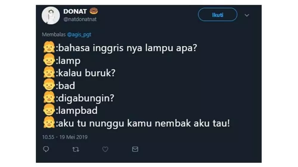 Tebak-tebakan lucu bahasa Inggris  © 2021 brilio.net