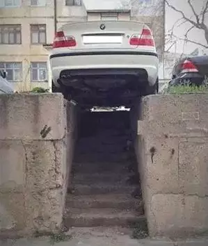 lokasi mobil parkir nyeleneh © Berbagai sumber