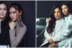 Pemotretan 8 seleb dan putrinya dalam berbagai tema, bak sahabatan