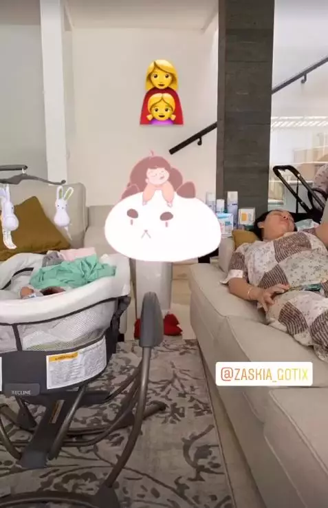 nama anak Zaskia Gotik © Instagram