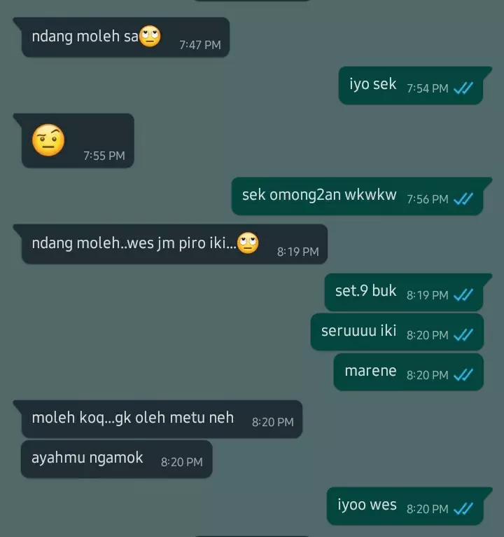 Chat ortu kalau anak nggak pulang berbagai sumber Chat ortu kalau anak nggak pulang berbagai sumber