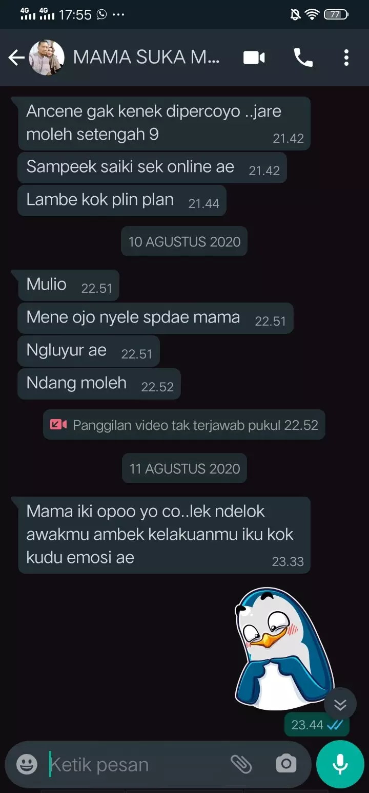 Chat ortu kalau anak nggak pulang berbagai sumber Chat ortu kalau anak nggak pulang berbagai sumber