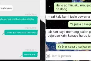 10 Chat absurd pengin jadi reseller, bikin gagal paham