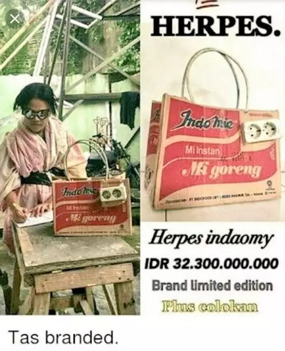 desain tas nyeleneh kocak © Berbagai sumber