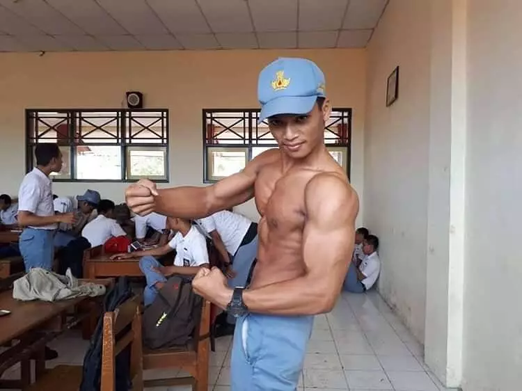 momen gabut siswa di kelas © Instagram