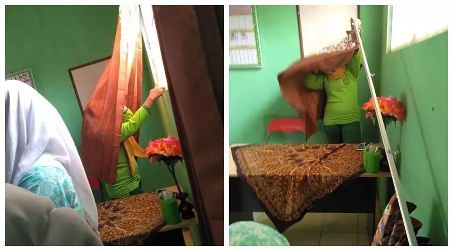 momen gabut siswa di kelas © Instagram