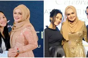 10 Potret kompak Kinanti 'Preman Pensiun' dan Siti Nurhaliza
