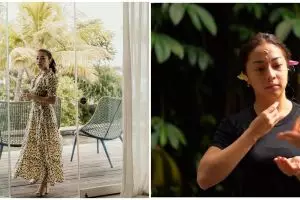 7 Momen Nikita Willy jalani tradisi Melukat saat honeymoon