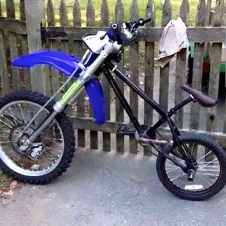 modifikasi sepeda jadi motor © Instagram modifikasi sepeda jadi motor © Instagram