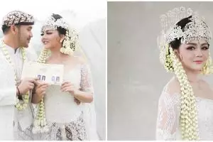 9 Momen pernikahan Jenita Janet, penuh khidmat