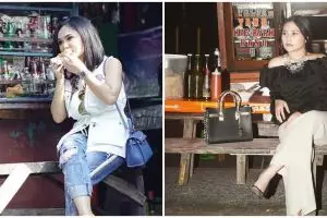 10 Seleb cantik ini nggak segan makan di pinggir jalan, curi perhatian