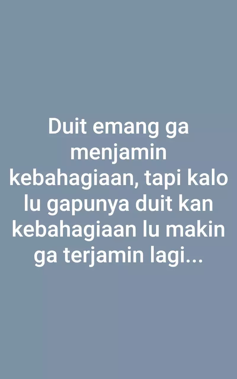 Kata mutiara di status WA © Twitter