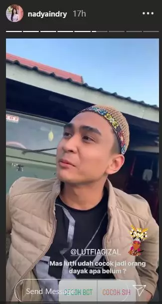 Lutfi Nadya di Balikpapan © Instagram