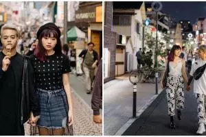 7 Potret prewedding Reza Arap dan Wendy Walters di alam terbuka