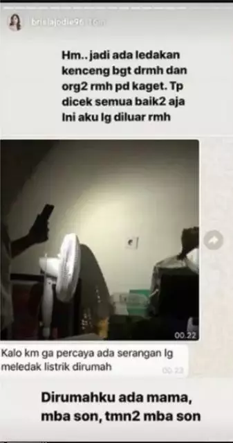 Jodie ungkap muntah darah © Instagram