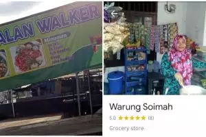 10 Warung pakai nama publik figur ini bikin senyum waktu jajan