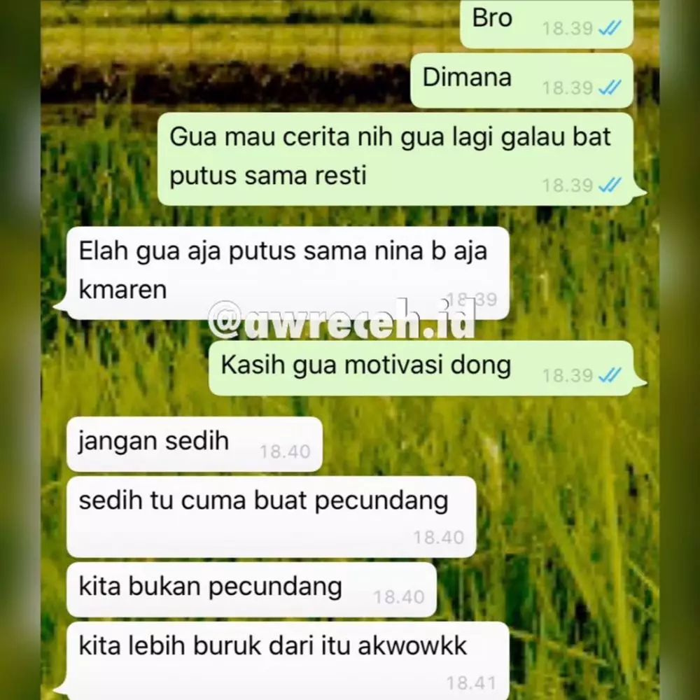 Chat lucu curhat ke sahabat berbagai sumber Chat lucu curhat ke sahabat berbagai sumber