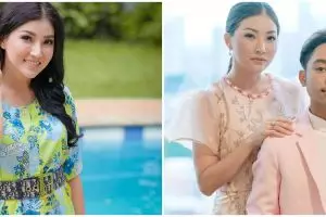 Potret Sarwendah duduk di lantai potong kuku Betrand Peto, tuai pujian