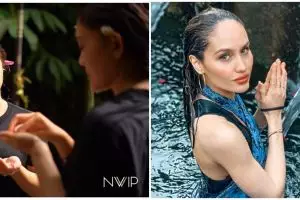 8 Seleb ini ikuti tradisi Melukat, Nikita Willy rasakan energi positif