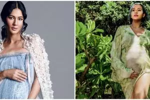Gaya pemotretan maternity 5 supermodel Indonesia, elegan dan memesona