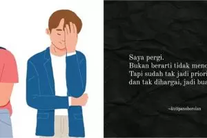 105 Kata-kata kecewa karena tidak dihargai, singkat dan menyentuh hati