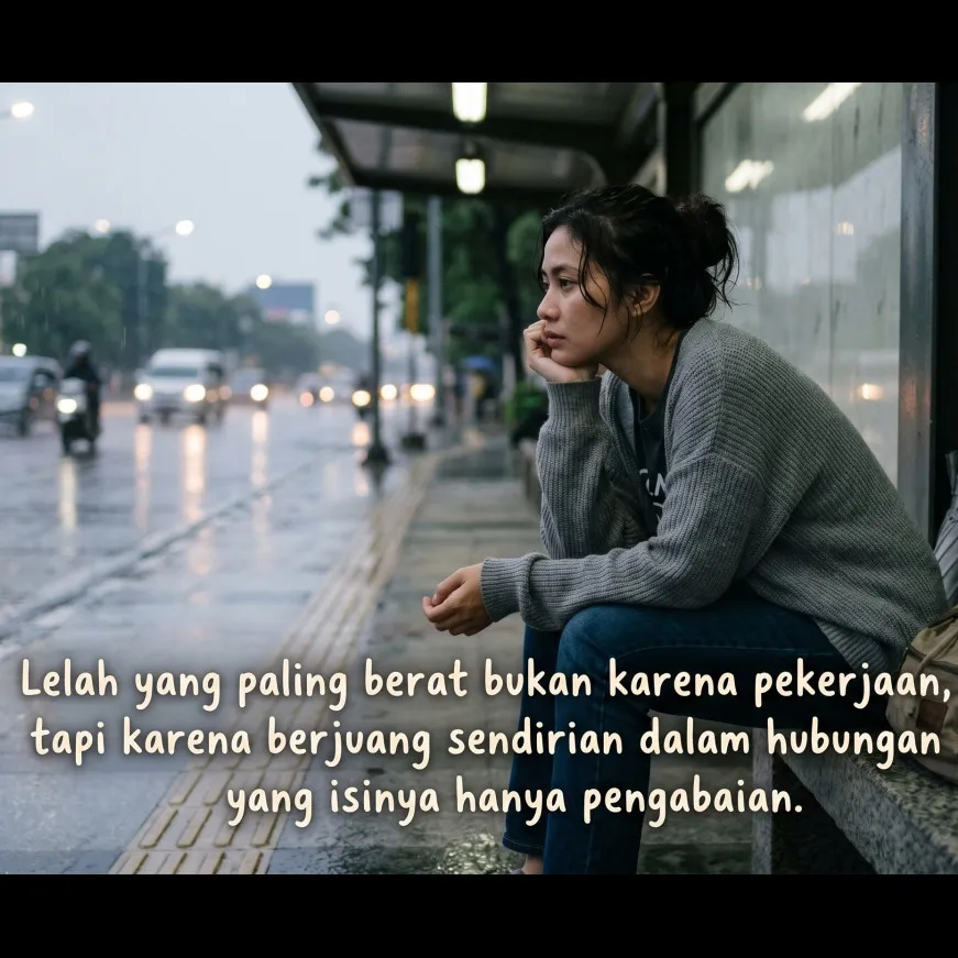 120 Kata-kata kecewa karena tidak dihargai update 2026, singkat, deep, dan menyentuh hati