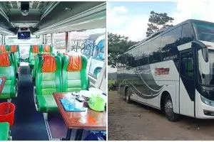 Sensasi kulineran sambil jalan-jalan keliling kota di resto on the bus