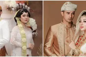 Gaya 9 pesinetron prewedding pakai baju adat, memesona pol