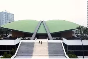 Jarang terekspos, begini 12 potret sudut gedung DPR