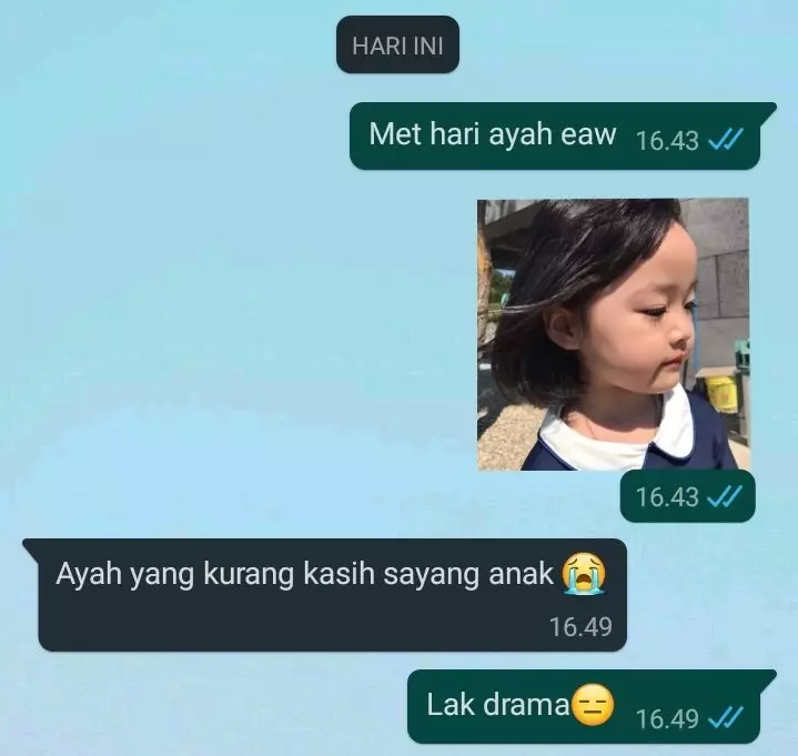 selamat hari ayah © Twitter