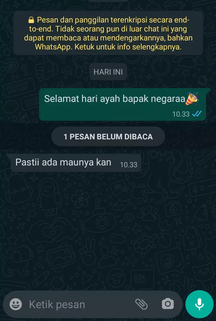 selamat hari ayah © Twitter