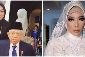 5 Potret Syaikha Aulia cucu Ma'ruf Amin, tampil memesona saat menikah