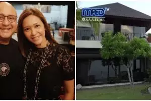 12 Penampakan vila Irwan Mussry di Bali, langsung menghadap laut