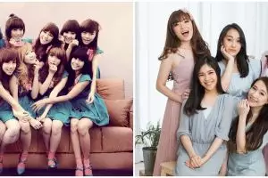 7 Potret 'reunian' 5 eks member Cherrybelle, diminta comeback