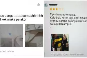 10 Review bahan produk online shop ini lucunya ada-ada aja
